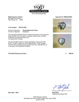 Estate Heart Cut Aquamarine 26.94ct - Walter Bauman Jewelers