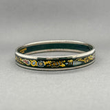 Estate Hermes 10.70mm Enamel Bangle - Walter Bauman Jewelers