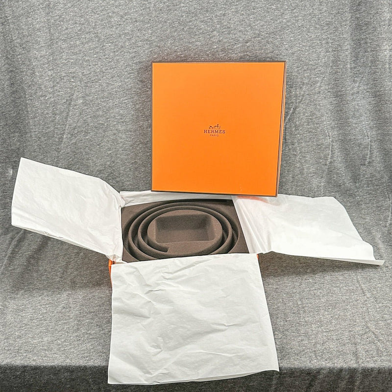 Estate Hermes Orange Necklace Set Box (Empty) - Walter Bauman Jewelers