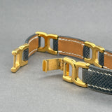 Estate Hermes YGP Leather Place Beauvau Bracelet - Walter Bauman Jewelers