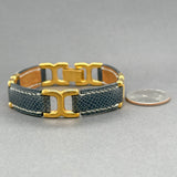 Estate Hermes YGP Leather Place Beauvau Bracelet - Walter Bauman Jewelers