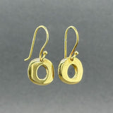 Estate Ippolita 18K Y Gold Circle Drop Earrings - Walter Bauman Jewelers