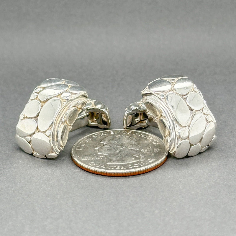 Estate John Hardy SS Kali Cufflinks - Walter Bauman Jewelers