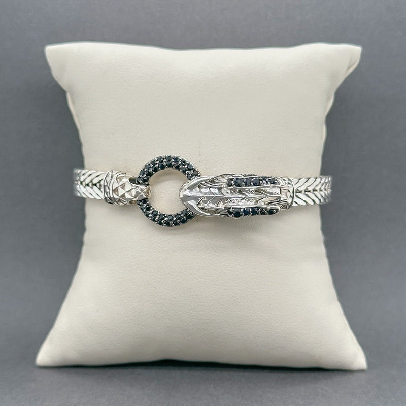 Estate John Hardy SS Sapphire Naga Bracelet - Walter Bauman Jewelers