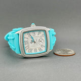 Estate Judith Ripka Women’s Baby Blue Quartz Watch - Walter Bauman Jewelers