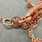 Estate Levain 14K R Gold 0.69ct Morganite & 0.15ctw Brown/SI1 Diamond Pendant - Walter Bauman Jewelers