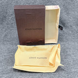 Estate Louis Vuitton Brown Drawer Box & Dustbag (Empty) 22 - Walter Bauman Jewelers