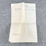 Estate Louis Vuitton Brown Receipt & Holder (No Jewelry) - Walter Bauman Jewelers