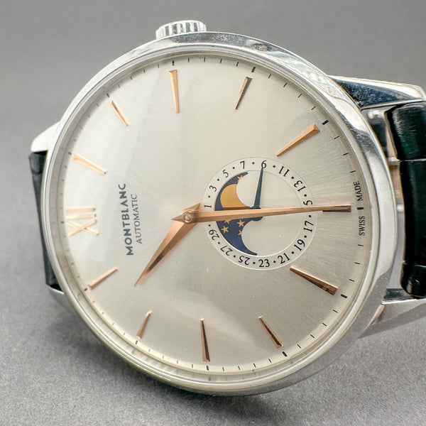 Estate Montblanc Meisterstruck Heritage Automatic Watch Ref#111620 - Walter Bauman Jewelers