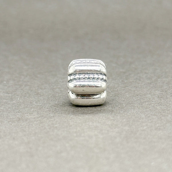 Estate Pandora SS Crazy Clip Bead Charm - Walter Bauman Jewelers