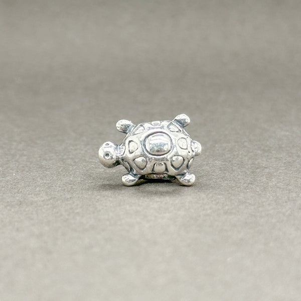 Estate Pandora SS Turtle Bead Charm - Walter Bauman Jewelers