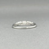 Estate Platinum 0.27ctw G/VS1 - SI1 Diamond Wedding Ring - Walter Bauman Jewelers