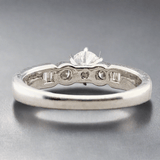 Estate Platinum 0.50cttw I/I3 Diamond Engagement Ring - Walter Bauman Jewelers