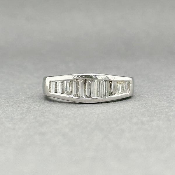 Estate Platinum 0.62ctw H - I/VS1 - 2 Diamond Ring - Walter Bauman Jewelers