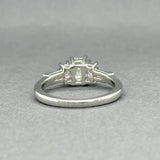 Estate Platinum 1.47ctw G - H/VS1 - SI1 Diamond Eng. Ring - Walter Bauman Jewelers