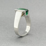 Estate Platinum 2.07ct Tourmaline Ring - Walter Bauman Jewelers