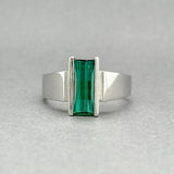 Estate Platinum 2.07ct Tourmaline Ring - Walter Bauman Jewelers