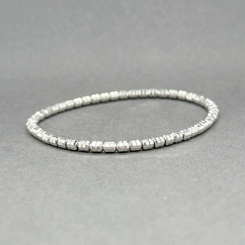 Estate Platinum Stretch Link Bracelet - Walter Bauman Jewelers