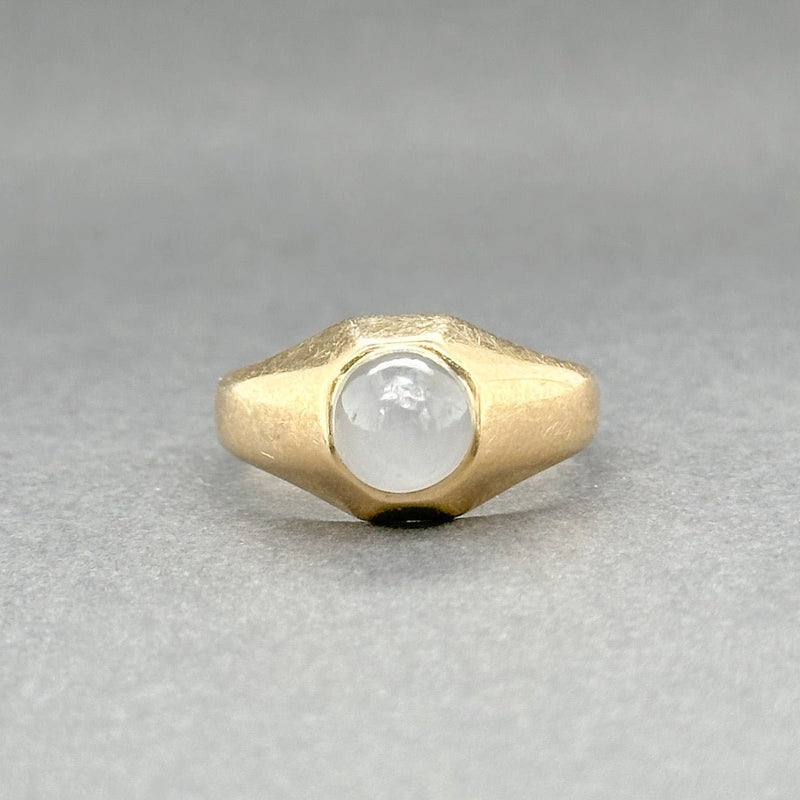 Estate Retro 14K Y Gold 4.03ct Star Sapphire Ring - Walter Bauman Jewelers