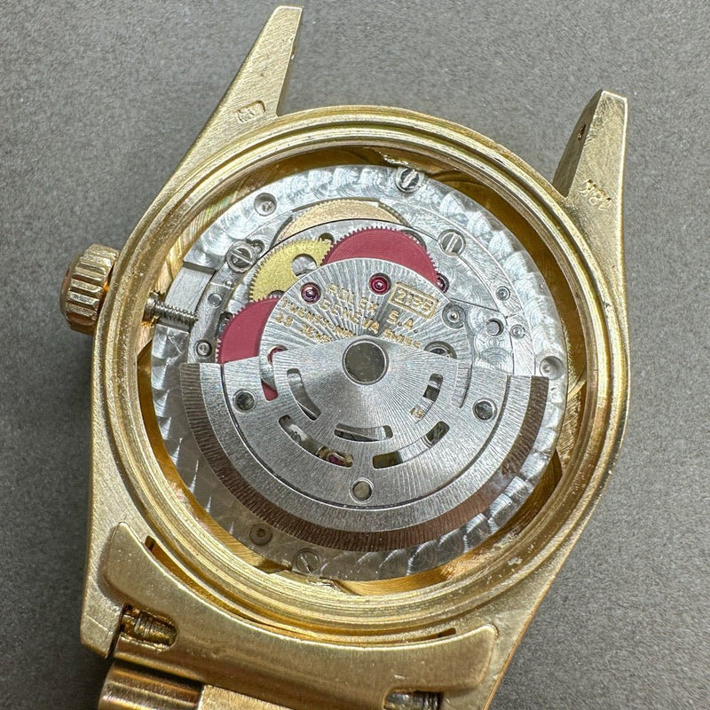 Estate Rolex 18 K Y Gold Datejust Men’s Automatic Watch ref#68278 - Walter Bauman Jewelers