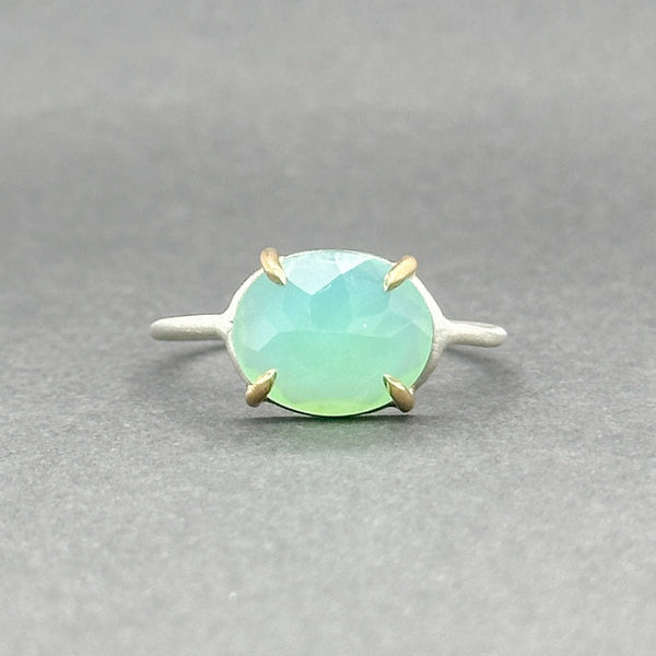 Estate SS 14 Chalcedony Ring - Walter Bauman Jewelers