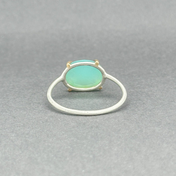 Estate SS 14 Chalcedony Ring - Walter Bauman Jewelers