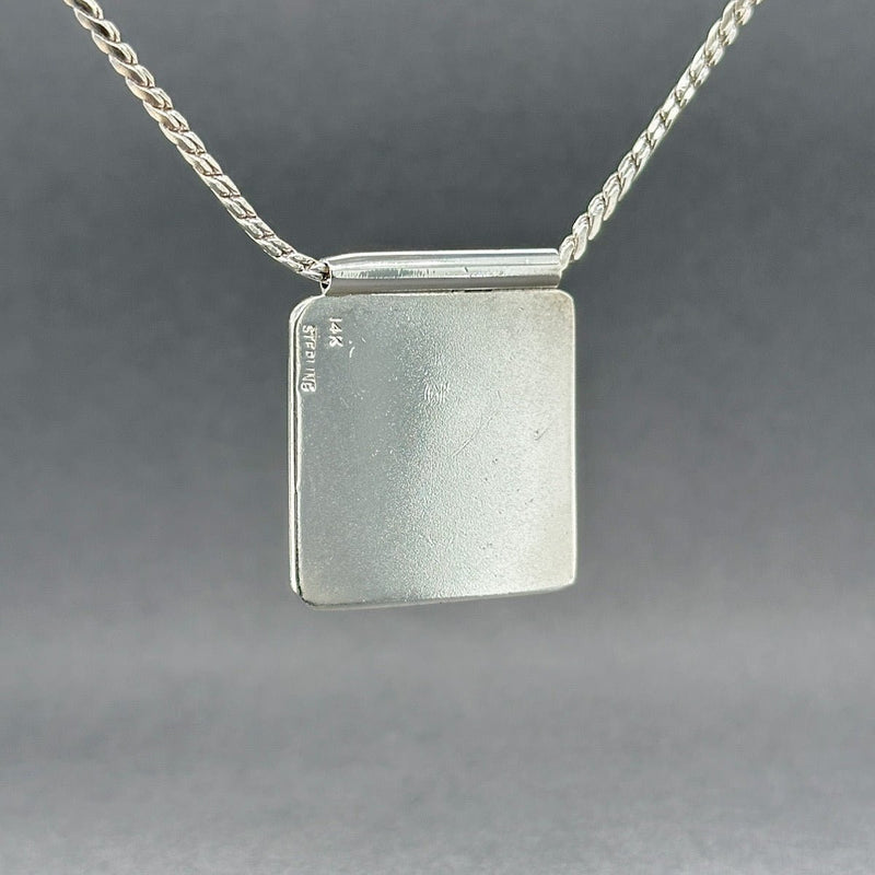 Estate SS 14 Dripping Pendant - Walter Bauman Jewelers