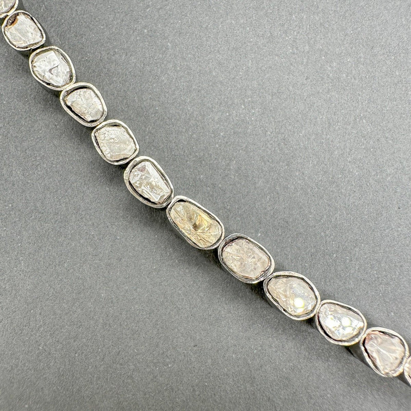 Estate SS 2.25ctw I - L/I1 - 3 Diamond Tennis Bracelet - Walter Bauman Jewelers