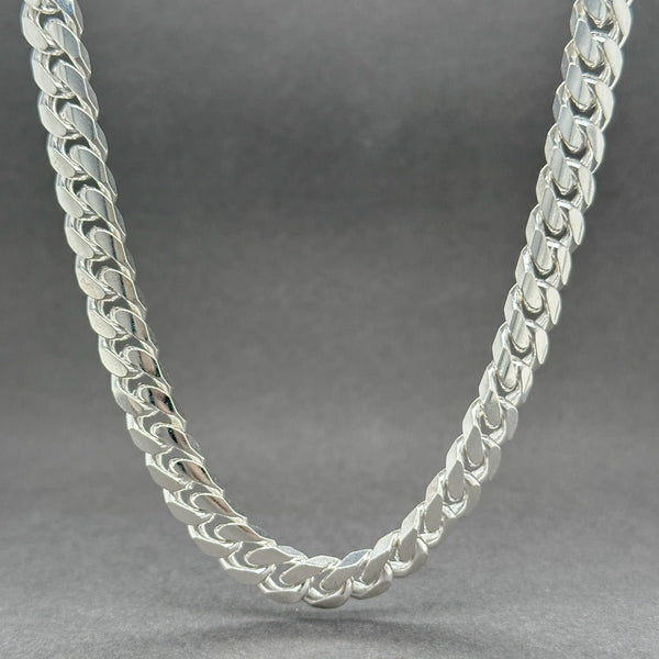 Estate SS 7mm 24” Cuban Link Chain - Walter Bauman Jewelers