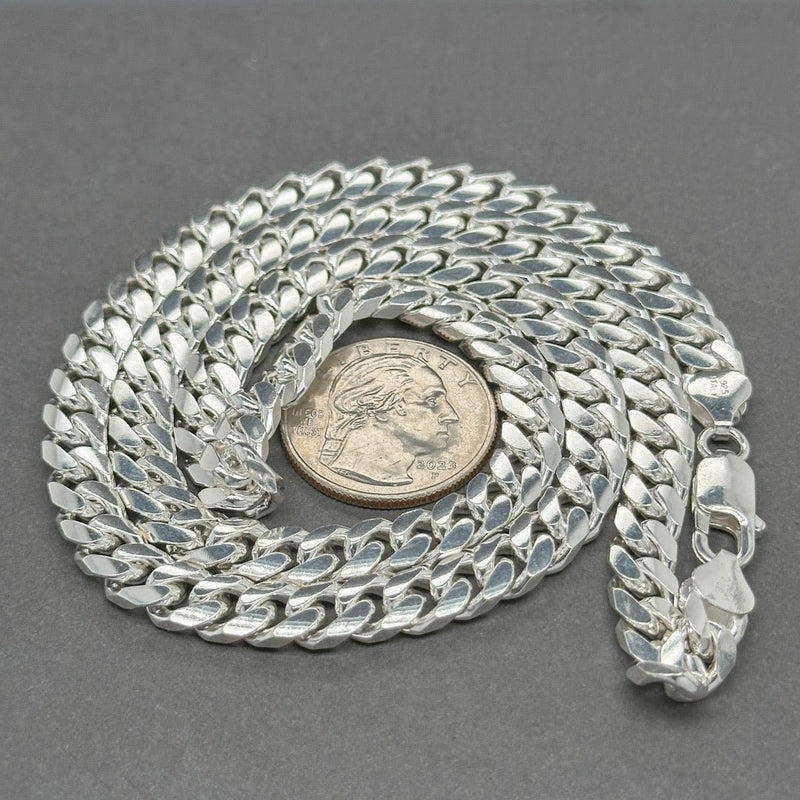 Estate SS 7mm 24” Cuban Link Chain - Walter Bauman Jewelers