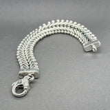 Estate SS Fancy Link Bracelet - Walter Bauman Jewelers