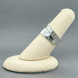 Estate SS Hammered Band Ring - Walter Bauman Jewelers