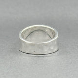 Estate SS Hammered Band Ring - Walter Bauman Jewelers