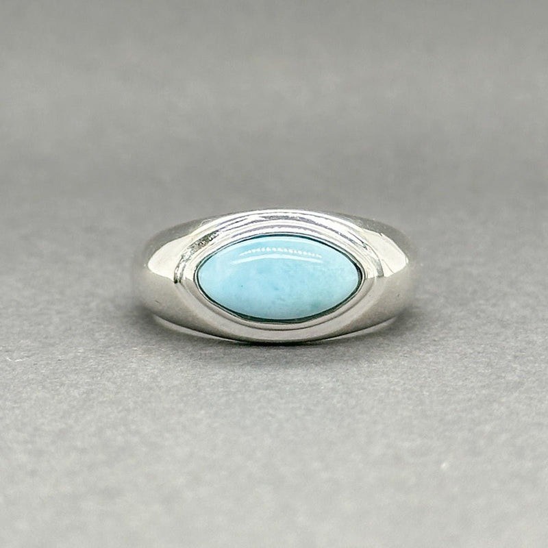 Estate SS Larimar Ring - Walter Bauman Jewelers