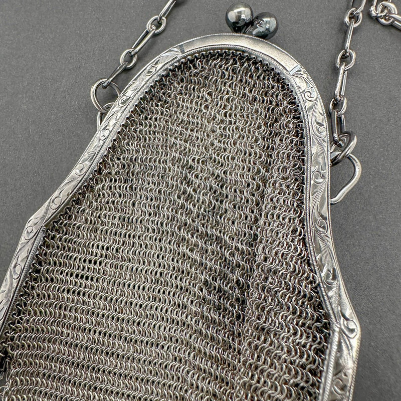 Estate SS Mesh Coin Purse - Walter Bauman Jewelers