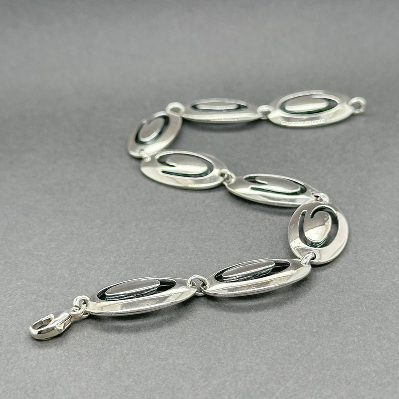 Estate SS Oval Link Bracelet - Walter Bauman Jewelers