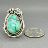 Estate SS Turquoise Southwest Ring - Walter Bauman Jewelers