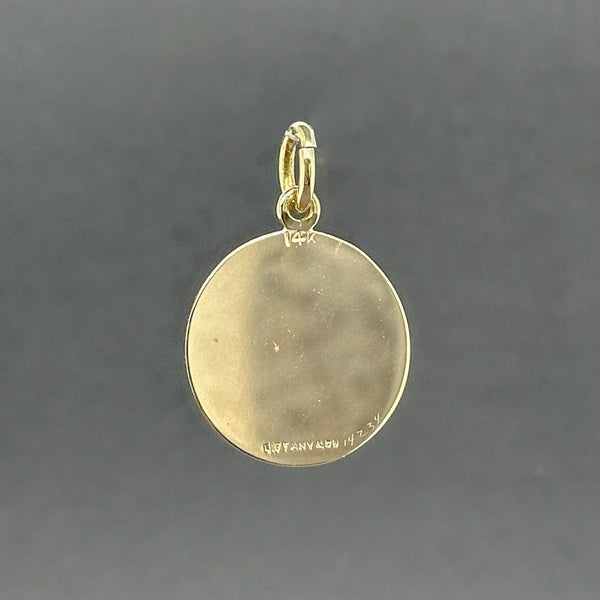 Estate Tiffany & Co. 14K Y Gold St. Christopher Medal Pendant - Walter Bauman Jewelers