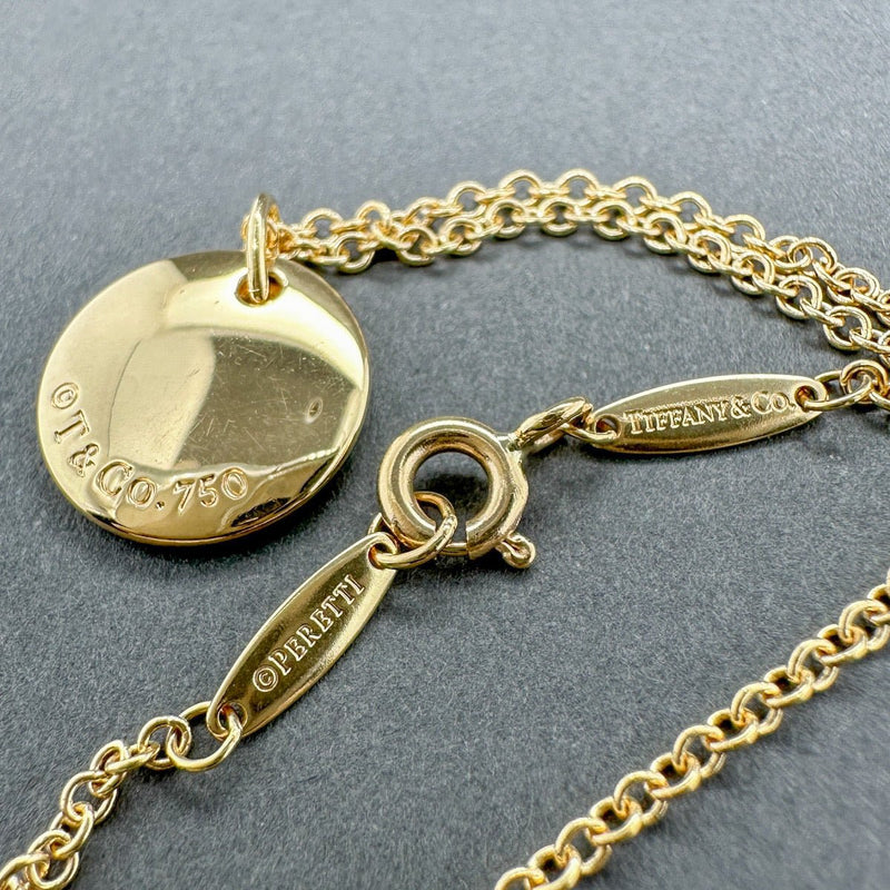 Tiffany J Necklace Gold Tiffany Co Tiffany Gold 18K Notes Letter M