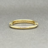 Estate Tiffany & Co. 18K Y Gold Lock Ring - Walter Bauman Jewelers