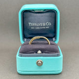 Estate Tiffany & Co. 18K Y Gold Lock Ring - Walter Bauman Jewelers