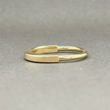 Estate Tiffany & Co. 18K Y Gold Lock Ring - Walter Bauman Jewelers