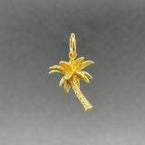 Estate Tiffany & Co. 18K Y Gold Palm Tree Charm - Walter Bauman Jewelers