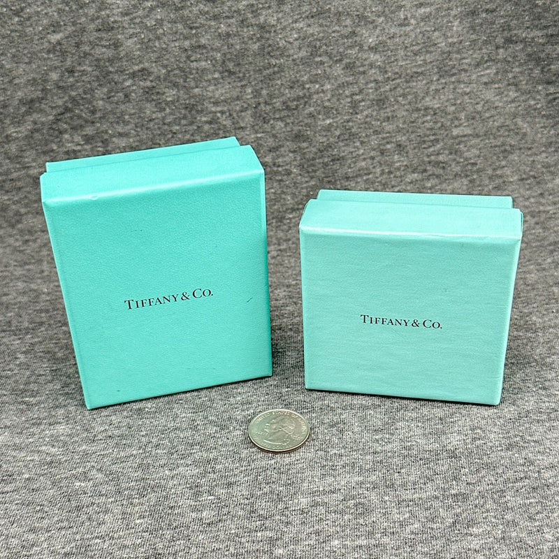 Estate Tiffany & Co. 2 Boxes with Pouches (Empty) - Walter Bauman Jewelers