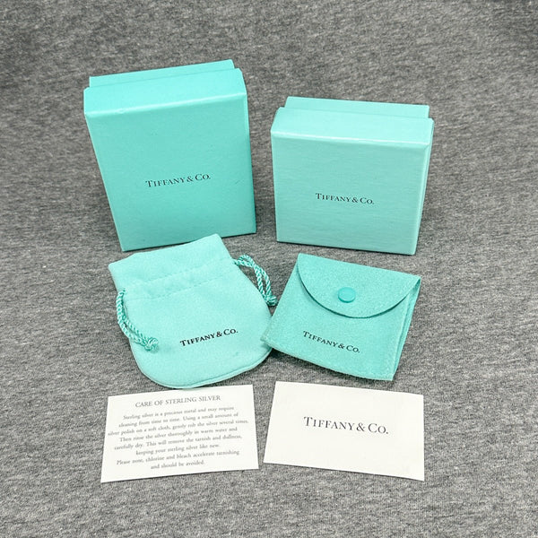 Estate Tiffany & Co. 2 Boxes with Pouches (Empty) - Walter Bauman Jewelers