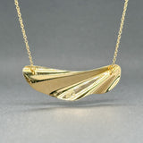 Estate Tiffany & Co. Peretti 18K Y Gold High Tide Necklace - Walter Bauman Jewelers