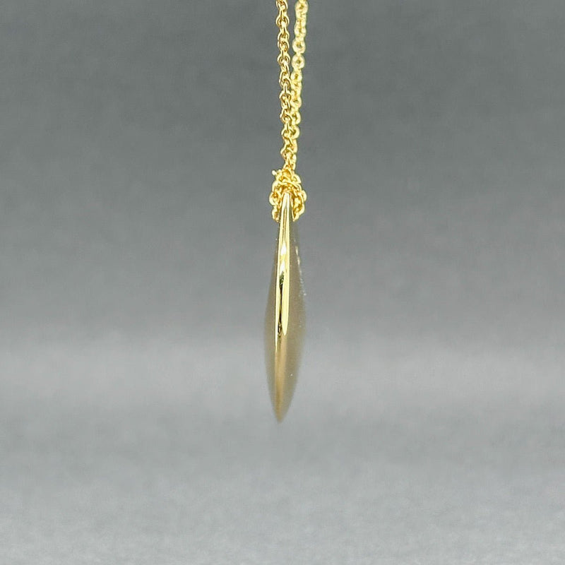 Estate Tiffany & Co. Peretti 18K Y Gold Round Pendant - Walter Bauman Jewelers