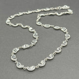 Estate Tiffany & Co. Peretti SS Bean Station Necklace - Walter Bauman Jewelers