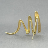 Estate Tiffany & Co. Picasso 18K Y Gold Graffiti Scribble Zigzag Pin - Walter Bauman Jewelers