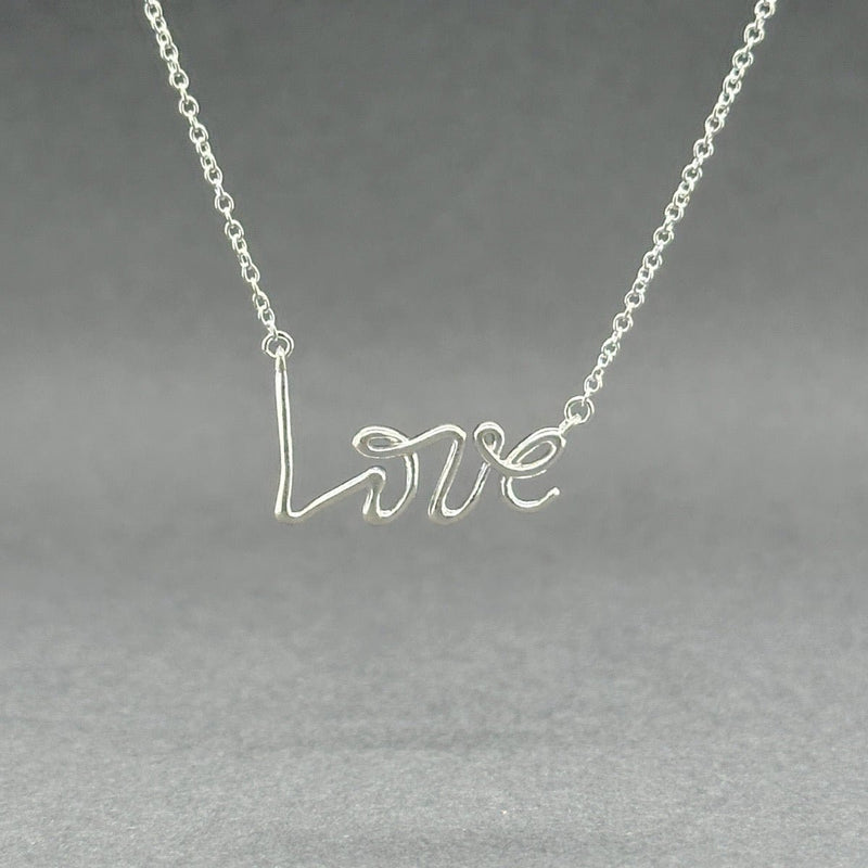 Estate Tiffany & Co. Picasso Love Graffiti Necklace - Walter Bauman Jewelers